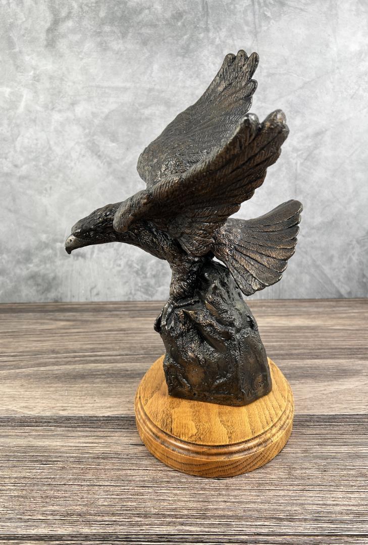 Wadisco Metal Eagle Sculpture