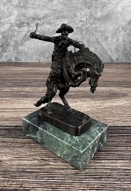 Frederic Remington The Bronco Buster Bronze