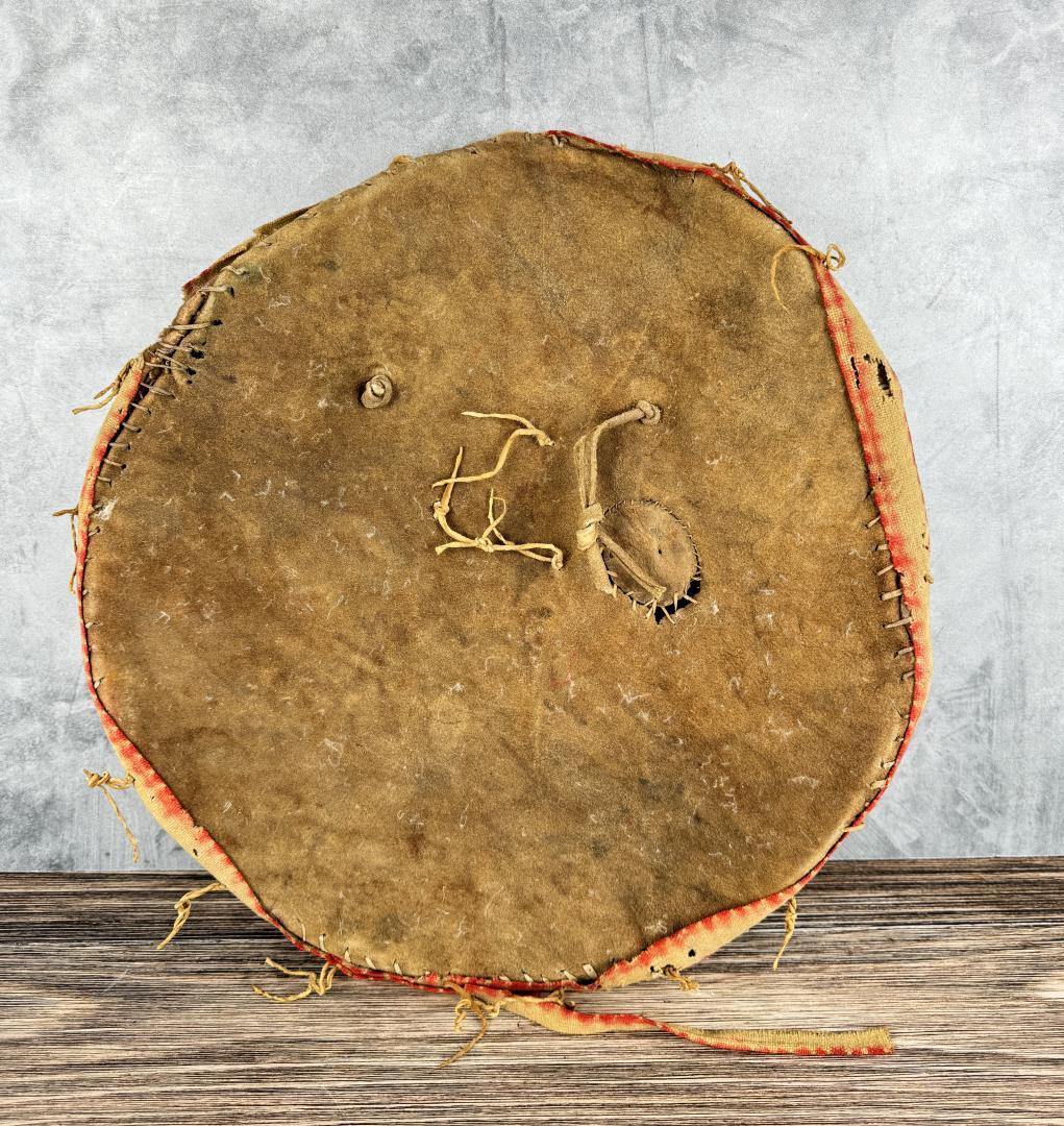 Osage Native American Indian Buffalo Hide Shield