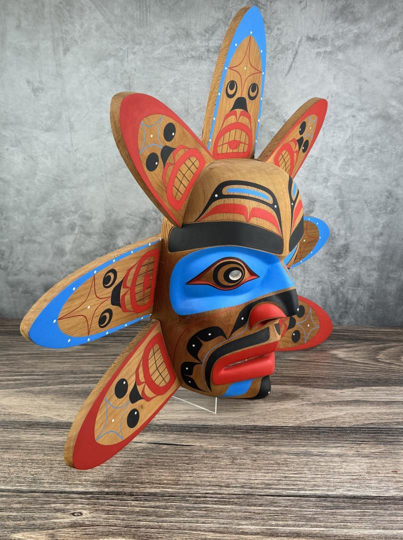 Jay Brabant Kwakiutl Northwest Coast Indian Mask