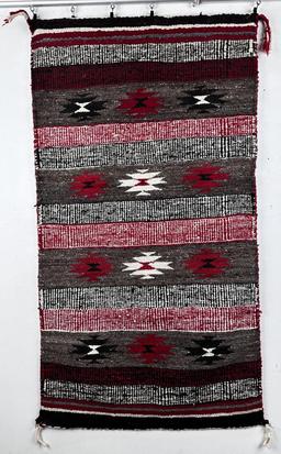 Navajo Indian Rug Blanket Raised Outline