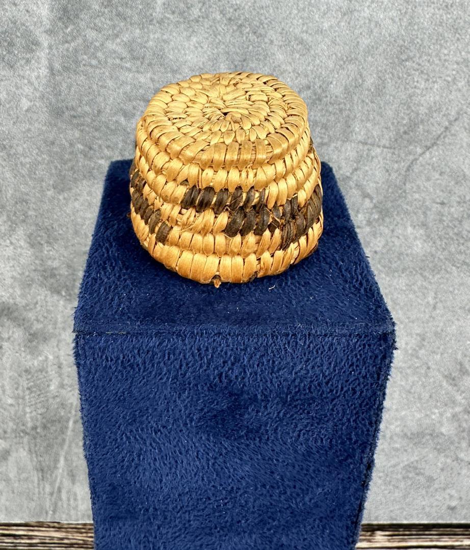 Miniature Papago Native American Indian Basket