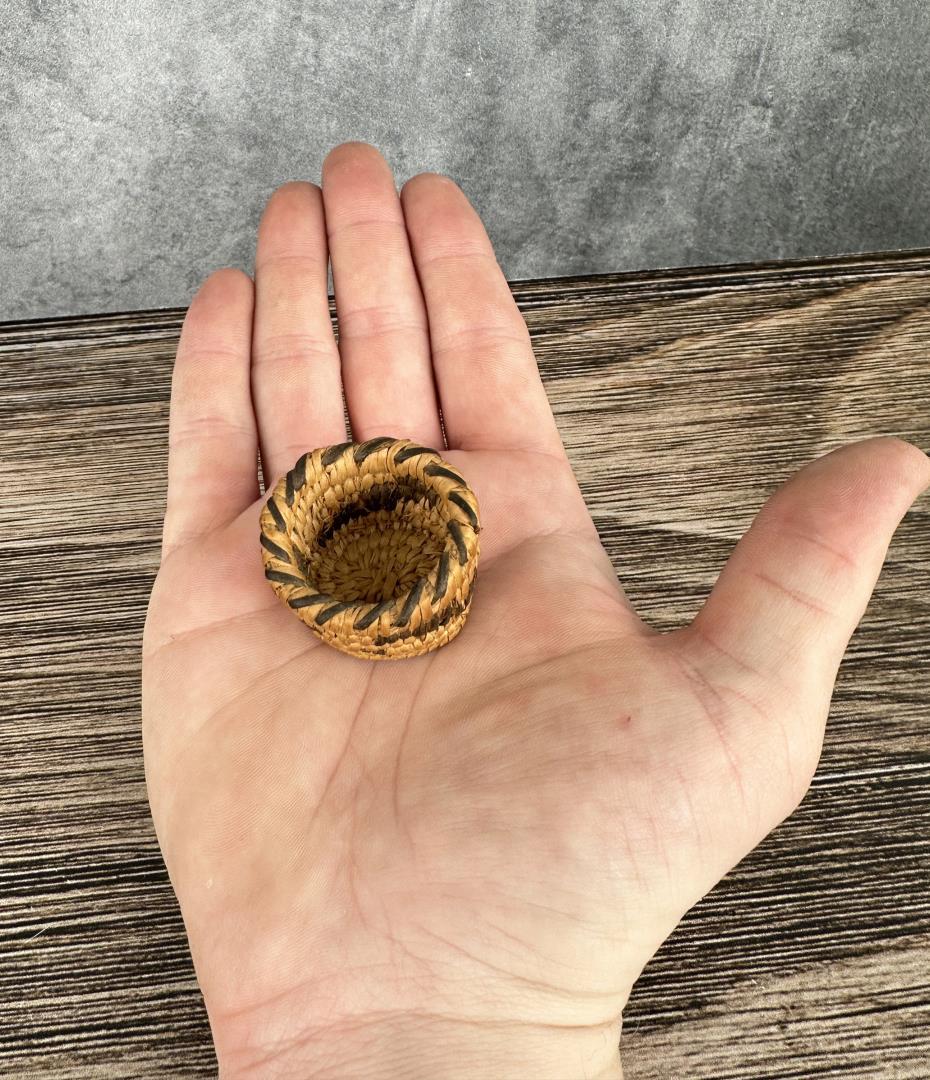 Miniature Papago Native American Indian Basket