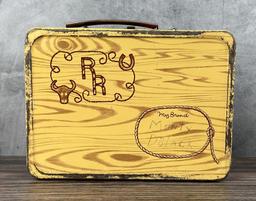 Monte Dolack Personal Roy Rogers Lunch Box