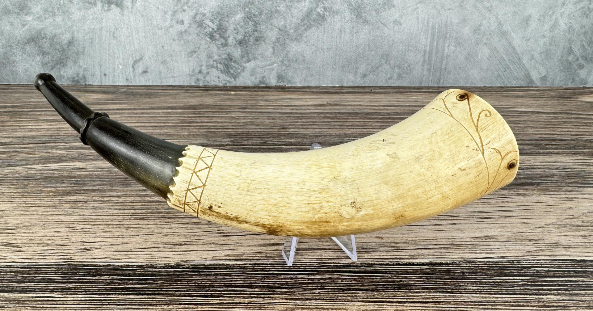 Custom Made Frontier Powder Horn