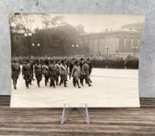 Adolf Hitler & Mussolini Parade Photo