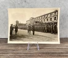 Hitler Reviews The Troops At Breslau Photo
