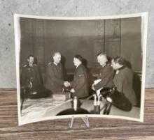 Hitler Meets With Generals Photo