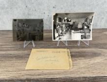 Switchboard Furher Bunker Photo & Glass Negative