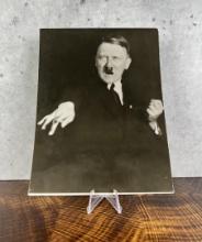 Adolf Hitler Practicing Speech Photo