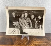 Adolf Hitler & Party Leaders Press Photo