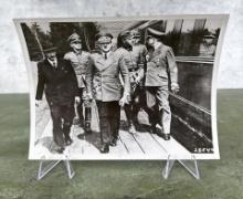 1941 Hitler & King Of Bulgaria Photo