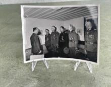 Hitler Meets With German General Wolfs Lair Photo