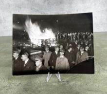 1933 Opernplatz Un-German Book Burning Photo