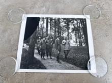 1941 Hitler & Mussolini Take Romantic Walk Photo