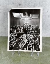 1937 National Anthem Played In Reichstag Photo