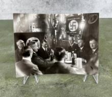 Hitler Dines with Party Comrades Photo