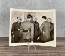 Hitler Meeting With Italian Generals Photo