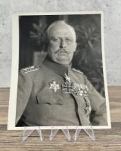 General Erich von Ludendorff Portrait Photo