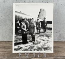 1943 Adolf Hitler and Mussolini Italy Photo
