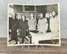 Adolf Hitler Mussolini Munich Conference Photo