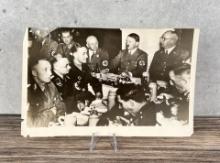 Hitler Celebrates Christmas With Comrades Photo