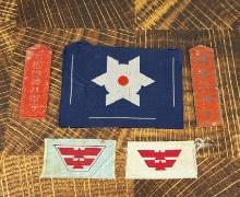 WW2 Japan Women's Association Cloth Badges