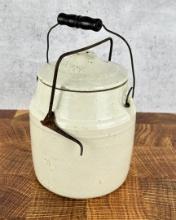 Western Stoneware Weir Wire Canning Jar