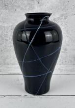 Amethyst Art Glass Vase