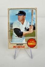 1968 Topps Mickey Mantle Baseball Card 280