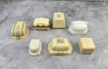Collection of Antique Celluloid Ring Boxes