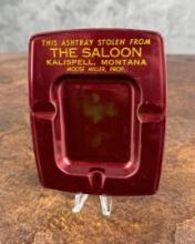 The Saloon Kalispell Montana Ashtray