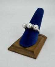 Sterling Silver Pearl Ring