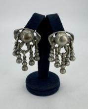 Taxco Mexico Sterling Silver Earrings