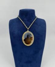 Montana Picture Agate Necklace