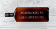 Herrscher Co San Francisco California Bottle