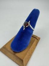 Kabana Sterling Silver Garnet Ring