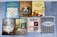 Collection of Books on Lace and Lacemaking