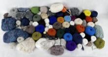 Large Grouping of Crochet Yarn