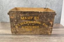 A.C. Manwaring Shipping Box Mentone Indiana