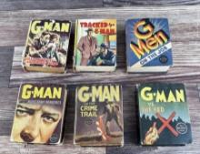 Collection Of G Man Big Little Books