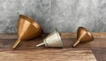 Copper Kitchen Funnels