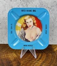 The Swan Club Ogden Utah Risque Ashtray