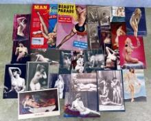 Risque Nude Photo Cards & Magazines