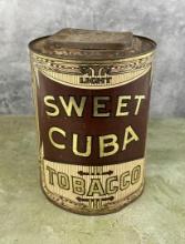 Sweet Cuba Light Tobacco Tin