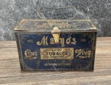 Mayo's Cut Plug Tobacco Tin