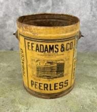 F.F. Adams Peerless Tobacco Tin