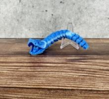 3D Printed Articulated Rattlesnake