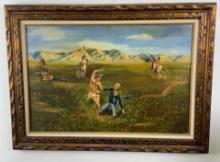 7th Cavalry Death of Custer Painting