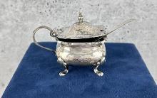 Robert Pringle & Sons Sterling Silver Mustard Pot